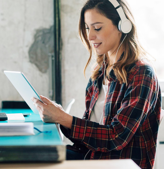 Estudiante de curso gratis